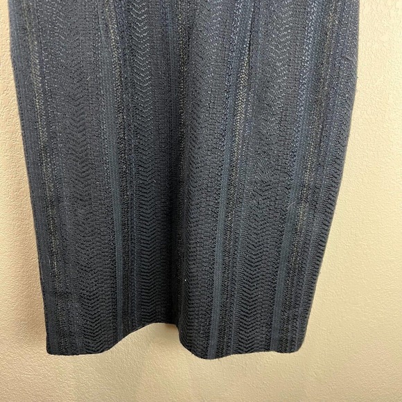 Karl Lagerfeld Paris Black Dress 6 Tweed Sheath Embellished Preppy Classic - Picture 5 of 13